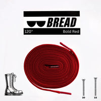 Bold Red Laces - Krudco. Skateshop