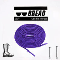 Cosmic Purple Laces - Krudco. Skateshop