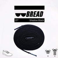 Shadow Black Laces - Krudco. Skateshop