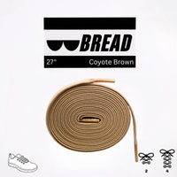 Coyote Brown Laces - Krudco. Skateshop