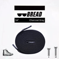 Charcoal Grey Laces - Krudco. Skateshop