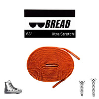 Coral Orange Laces - Krudco. Skateshop