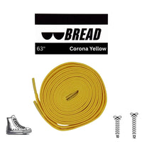 Corona Yellow Laces - Krudco. Skateshop