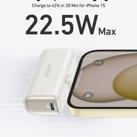 Anker Nano Power Bank (22.5W, Built-In USB-C Connector) - Krudco. Skateshop