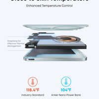 Anker Nano Power Bank (5K, MagGo, Slim) - Krudco. Skateshop