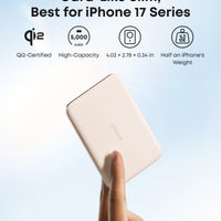 Anker Nano Power Bank (5K, MagGo, Slim) - Krudco. Skateshop