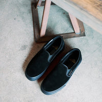 B1 Herman Slip-On Black Perf (Hours is Yours) - Krudco. Skateshop