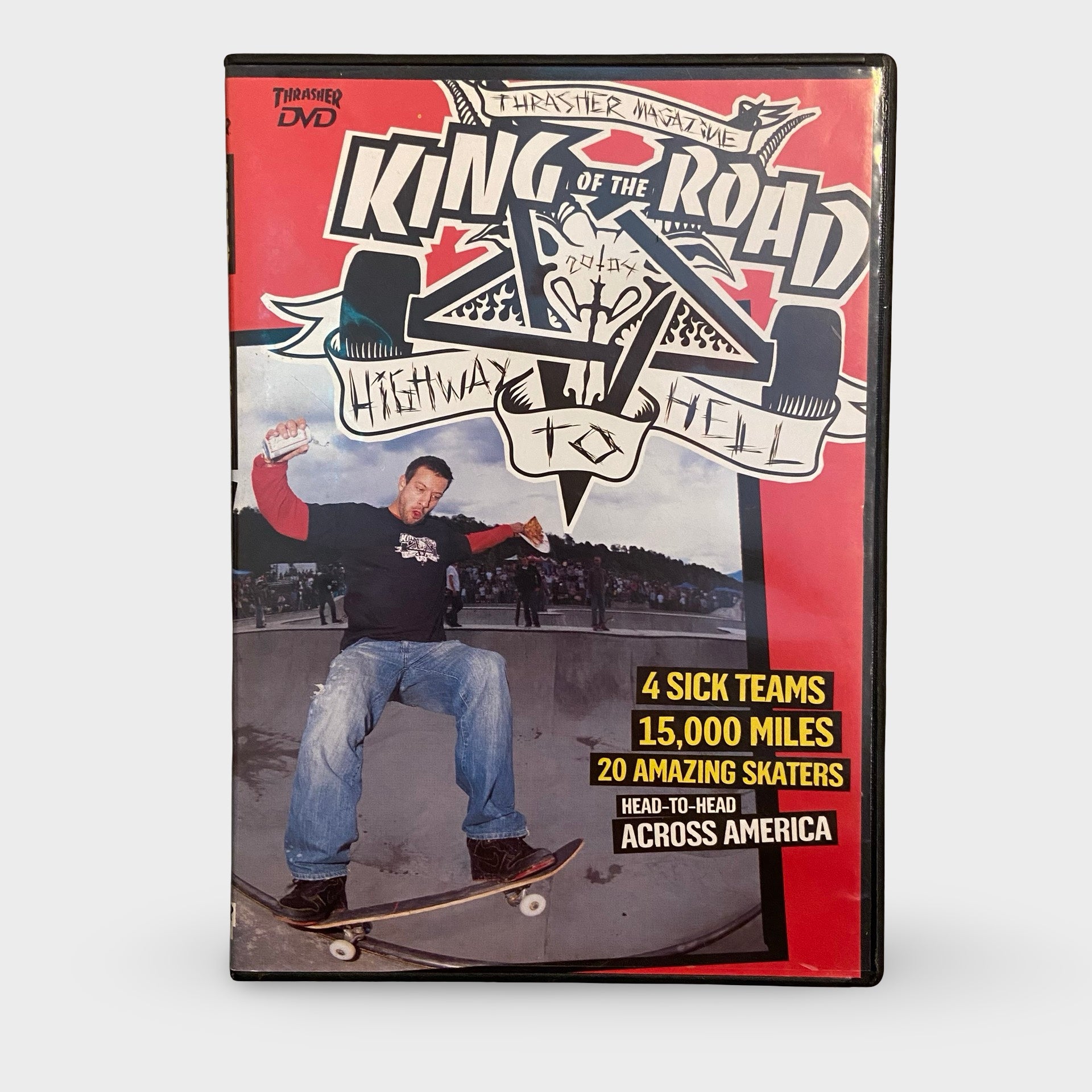 Thrasher King Of The Road 2004 Skateboarding DVD – Krudco. Skateshop