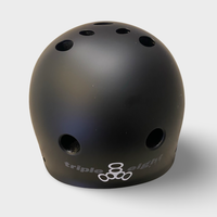 Triple 8 Helmet Certified Matte Black - Krudco. Skateshop