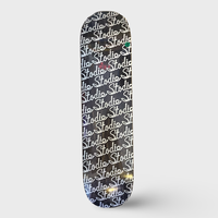 Stodie 8” wide All Over Print Deck assorted colors - Krudco. Skateshop