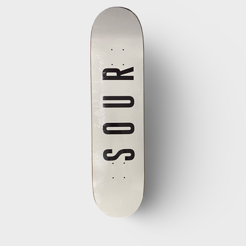 Sour Solution Team Army White Deck 7.75"