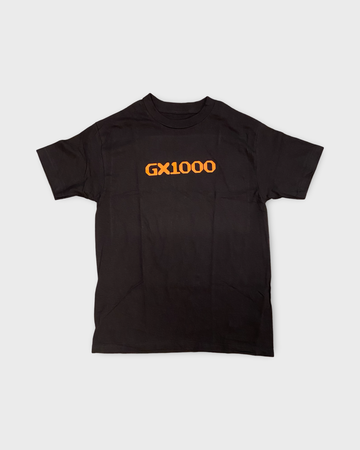 GX1000 OG Logo T-Shirt Black/Orange