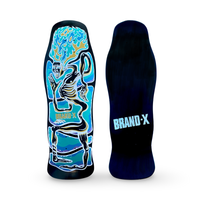 Rubberman 10"x30.25" Limited Edition Deck HAND-PAINTED (1 of 10) - Krudco. Skateshop