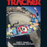 TRACKER HARDBACK BOOK – Forty Years of Skateboard History - AUTOGRAPHED - Krudco. Skateshop