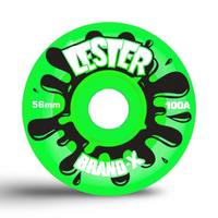 Lester Kasai HARD TRANSLUCENT Wheels 56mm/100a - Krudco. Skateshop