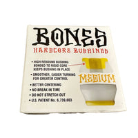 Bones Bushings Hardcore White - Krudco. Skateshop