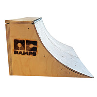Fingerboard Quarter Pipe - Krudco. Skateshop