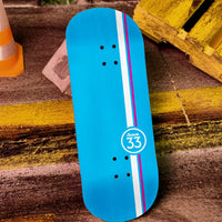 The Deck - Racing Stripe Blue