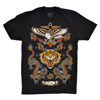 Tiger Bodysuit Shirt | Ghost & Darkness Streetwear - Krudco. Skateshop
