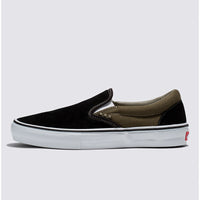 Vans SKATE SLIP-ON SHOE Black Olive - Krudco. Skateshop