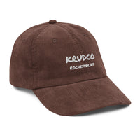 Krudco Vintage Corduroy Hat - Krudco. Skateshop