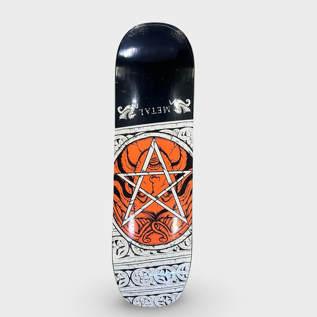 8.75” Metal Team Medusa Proto shaped deck