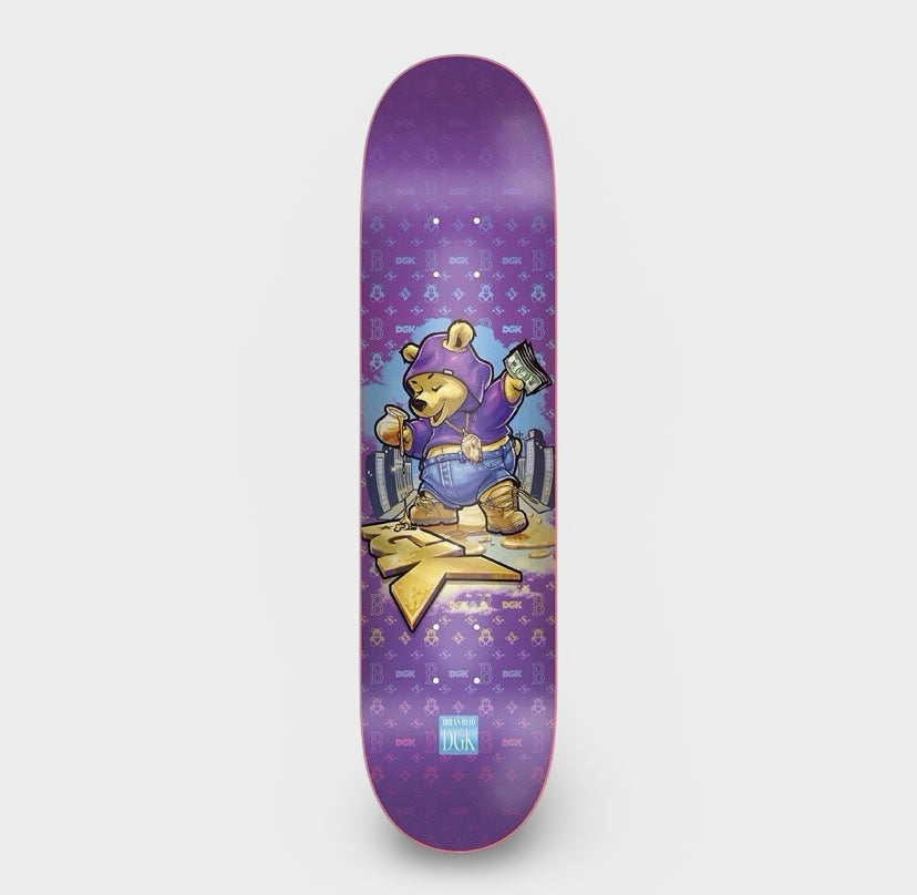 DGK 8.25" Reid Goldie Skateboard Deck - Krudco. Skateshop