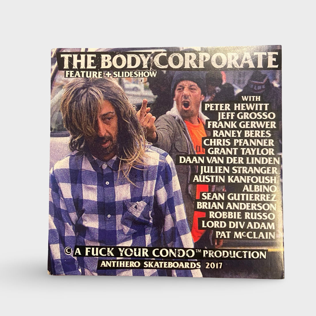 Anti Hero The Body Corporate Skateboarding DVD