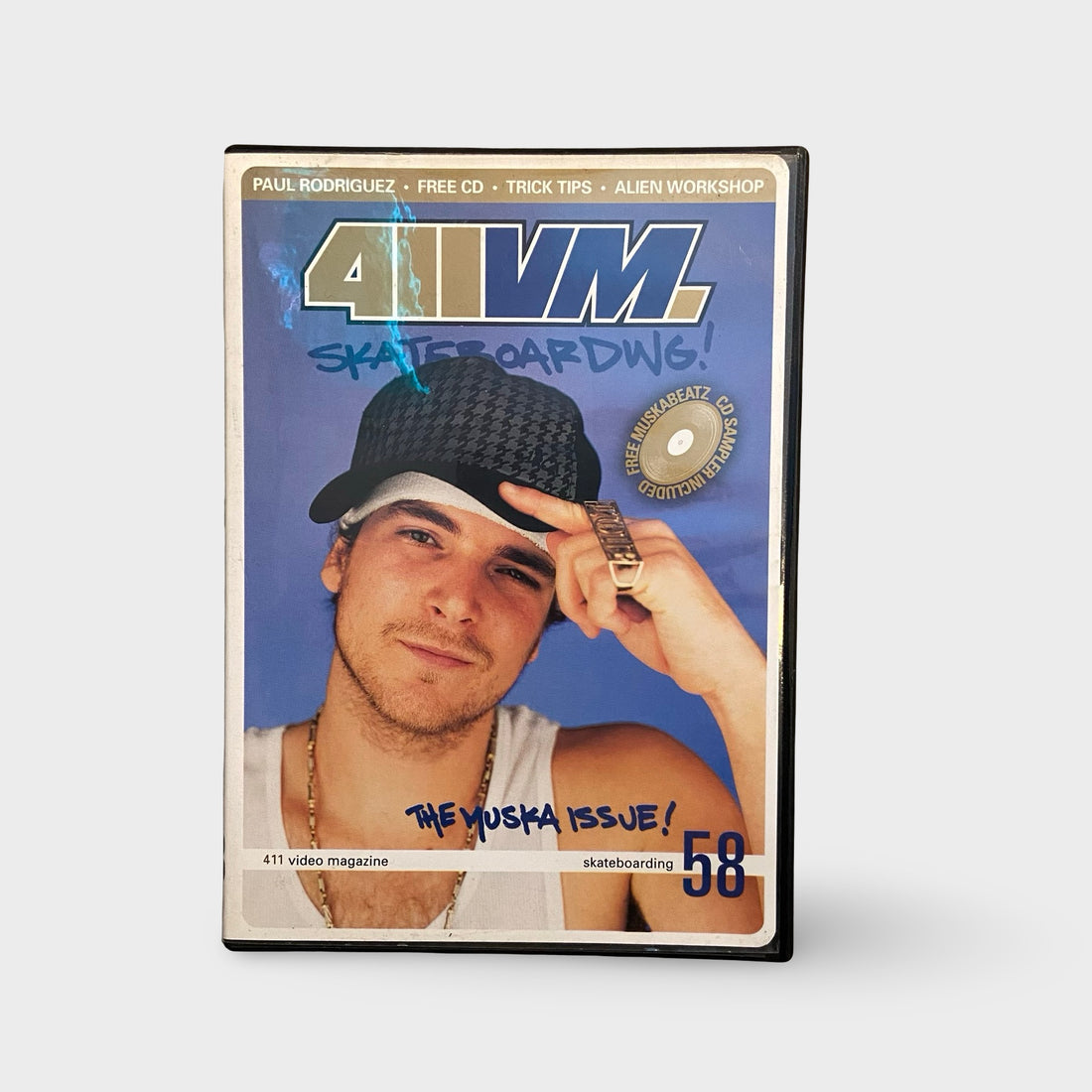 411 VM MUSKA Issue #58 Skateboarding Video - Krudco. Skateshop