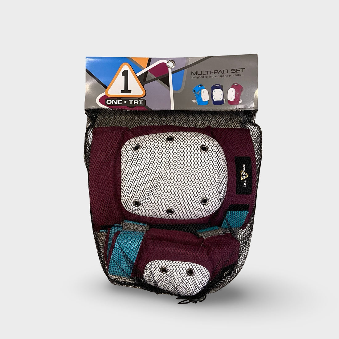 1 Tri Pad Set Wine/Teal Kit