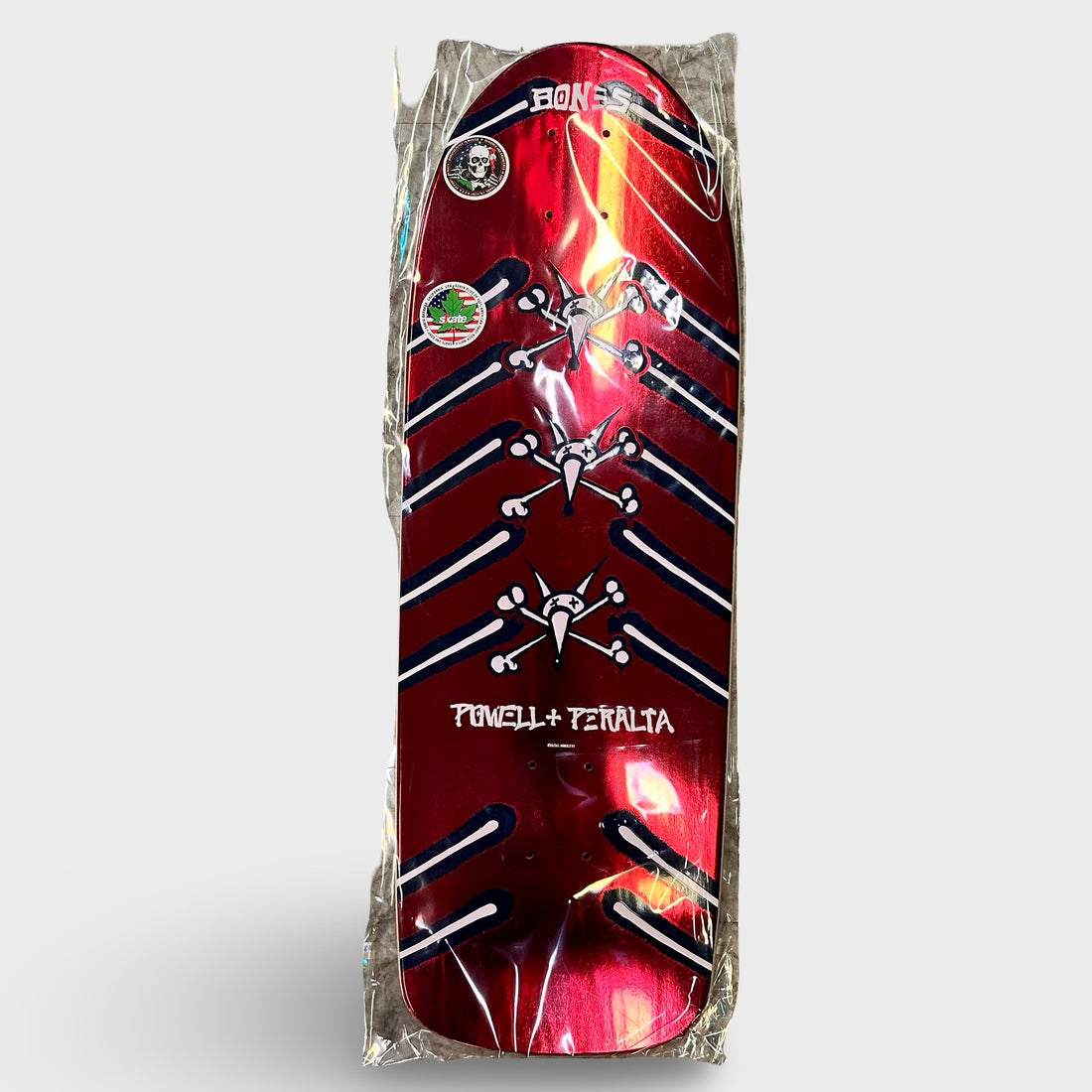 Powell Peralta 10" OG Rat Bones Reissue Old School Deck Red Foil