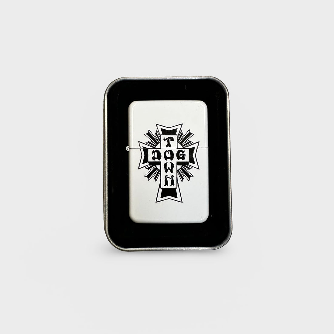Dogtown Cross Flip-Top Metal Lighter