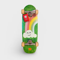 Tricks 8.25" Rainbow Cork Top Complete Skateboard