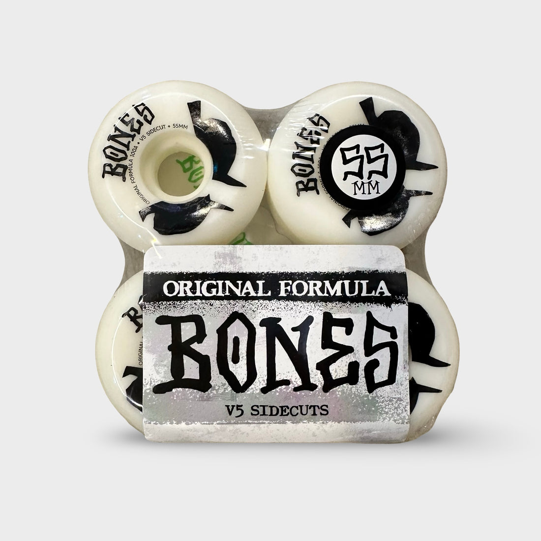 Bones Sidecuts V5 100's BLOT Og Formula Skate Wheels