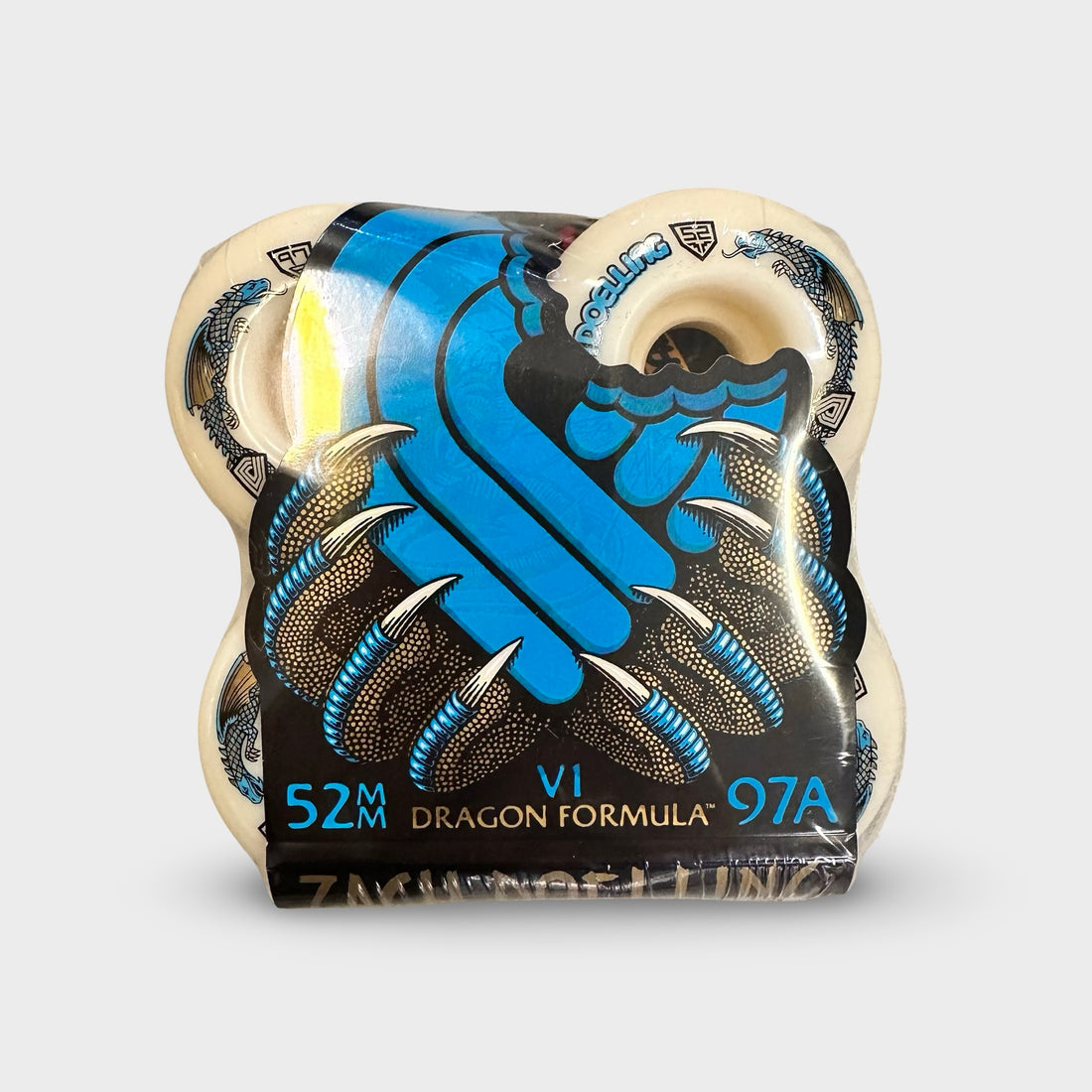 Powell 52mm 97A V1 Dragon Formula Wheels Zach Doelling - Krudco. Skateshop
