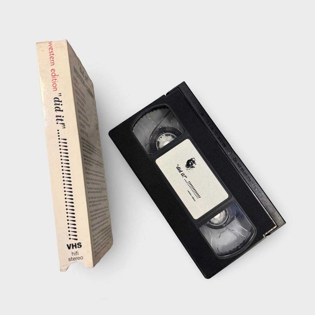 Western Edition "did it!" 2002 VHS- San Francisco Skate Video Vintage