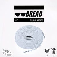 Cloud White Laces - Krudco. Skateshop