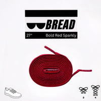 Bold Red Laces - Krudco. Skateshop