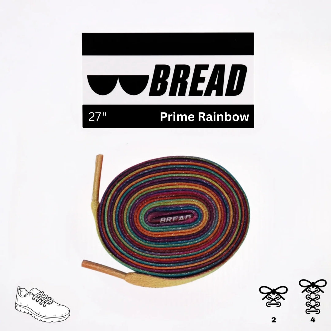 Prime Rainbow Laces - Krudco. Skateshop
