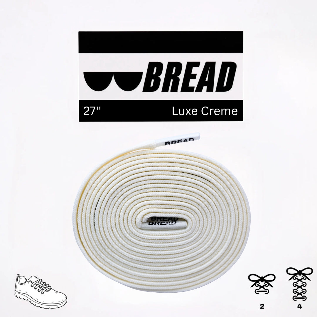 Luxe Creme Laces - Krudco. Skateshop