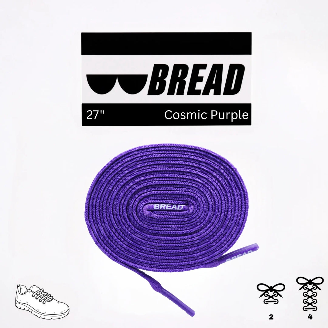 Cosmic Purple Laces - Krudco. Skateshop