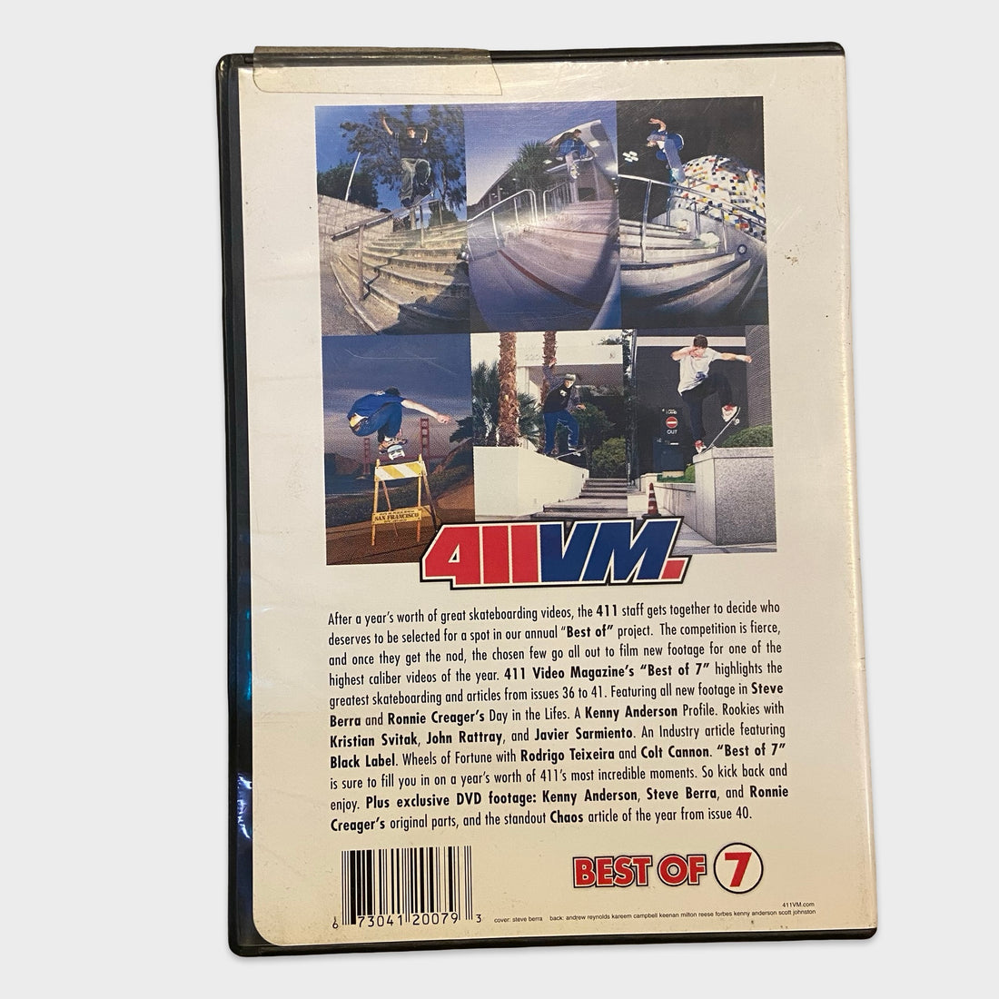 411 VM Best Of 7 2001 Skateboarding Video