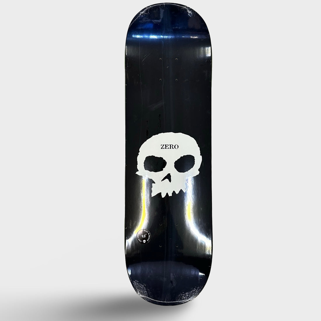 Zero 9.0" Single Skull Team Skateboard Deck