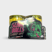 60mm 78a Gator Swamp Spew Light ups OG Slime Yellow Slime Balls