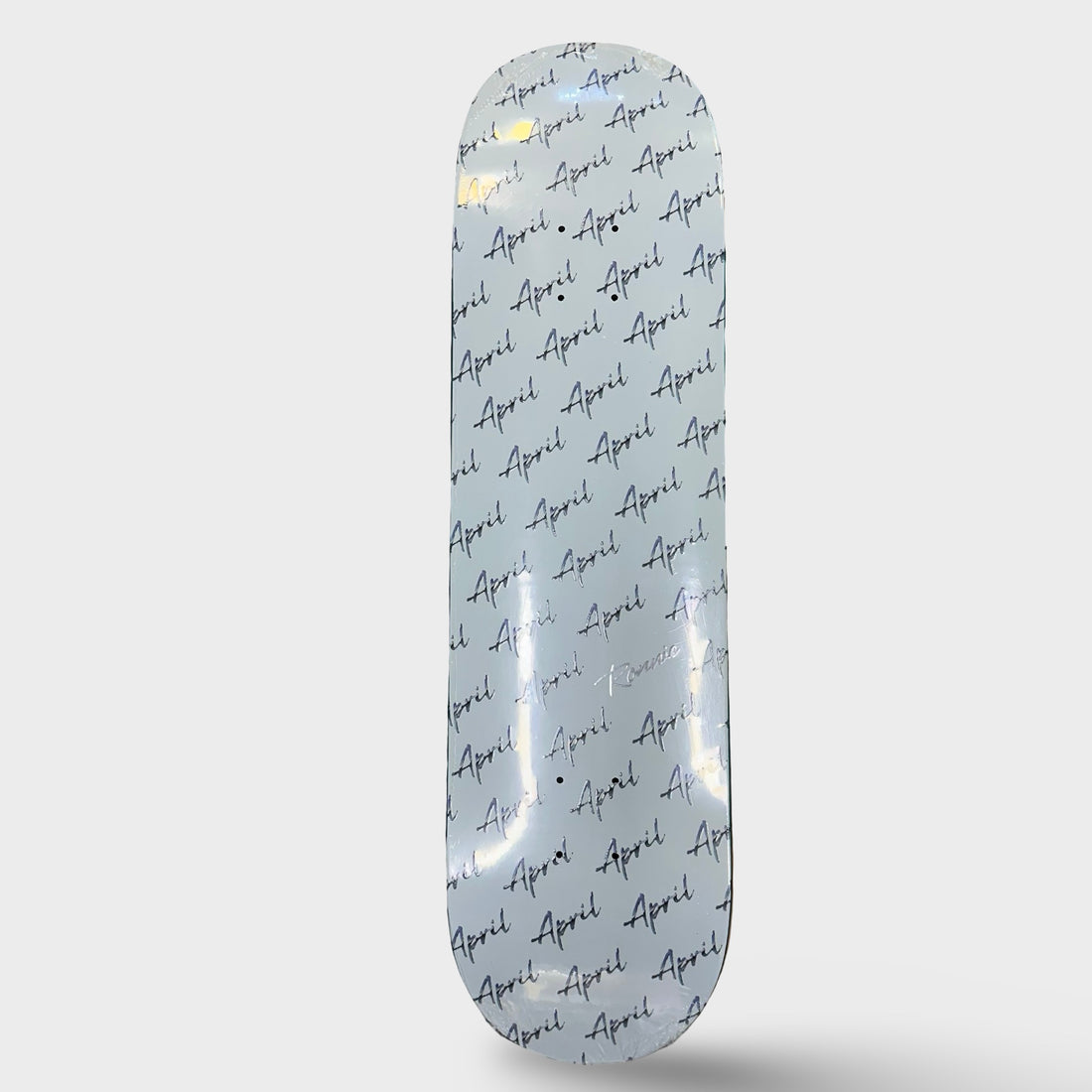 April 8.50" Ronnie Kessner Script Logo Deck