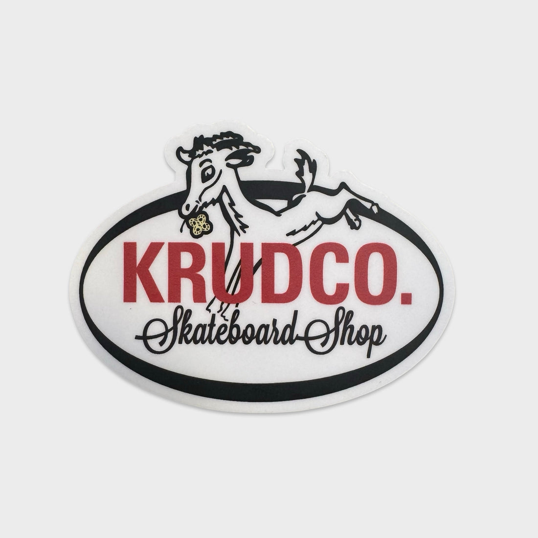 Krudco Goat Beer Sticker