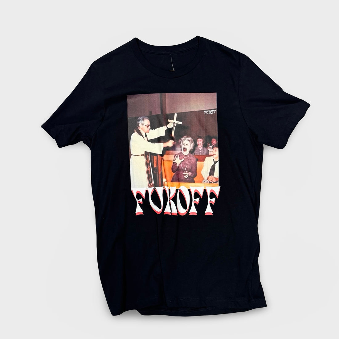 Fuk Off Large 2 Sided T-Shirt