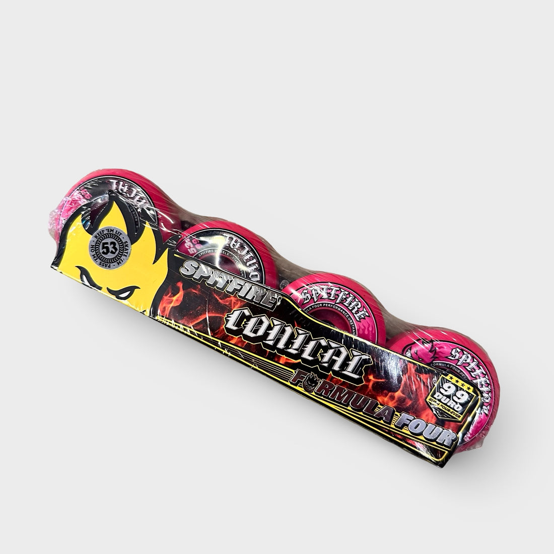 53mm Spitfire Formula Four Conical PINK 99d