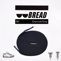 Charcoal Grey Laces - Krudco. Skateshop