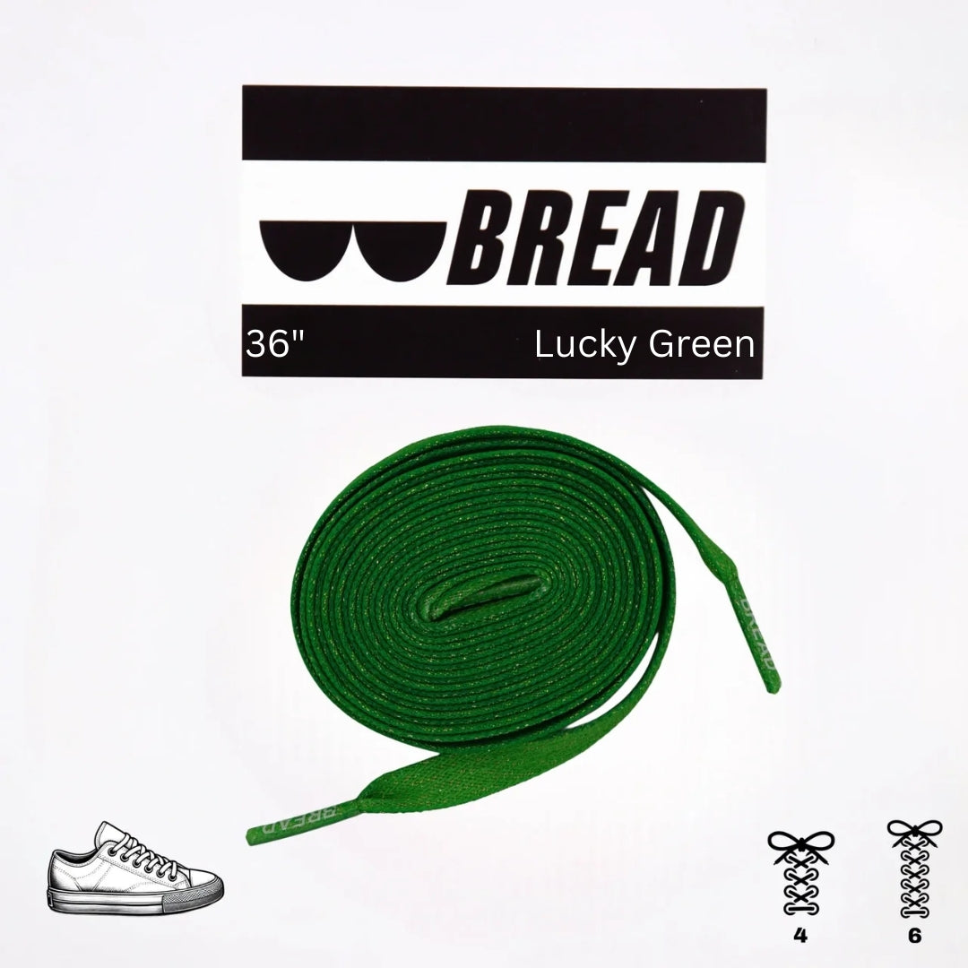 Lucky Green Laces - Krudco. Skateshop